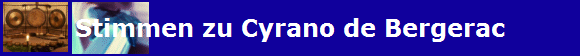 Stimmen zu Cyrano de Bergerac
